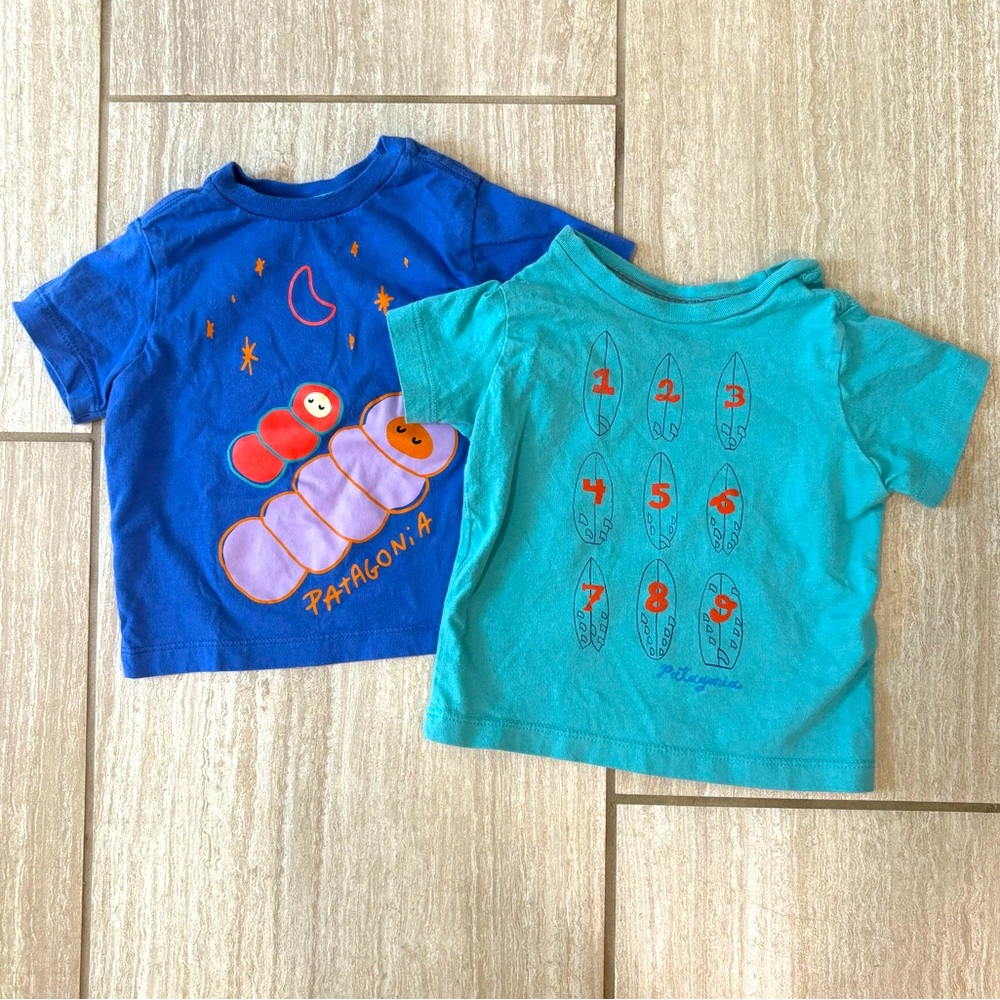Patagonia Baby Graphic T-Shirts Size 3-6 Months